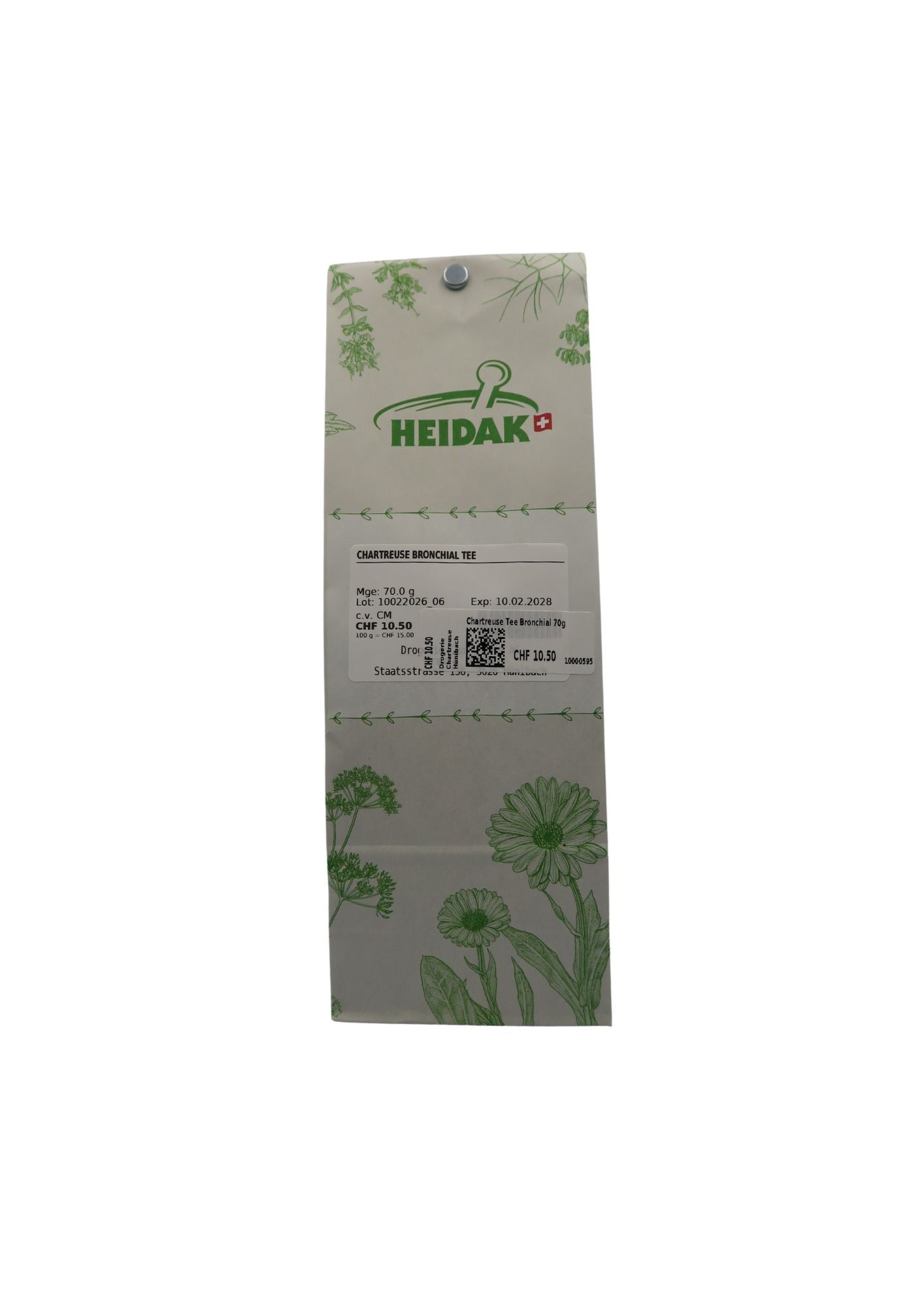 Chartreuse Tee Bronchial 70g